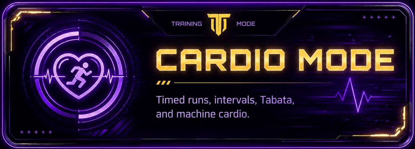 Cardio Mode banner