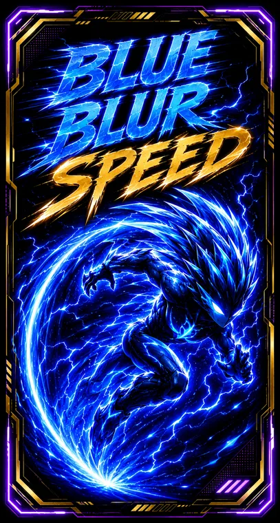 Blue Blur Speed Protocol saga poster